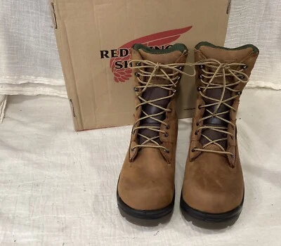 GREAT RED WING Hecho en USA 2239 Botas de trabajo de seguridad con cordones NUEVO en caja NIB Foto 1 de 4