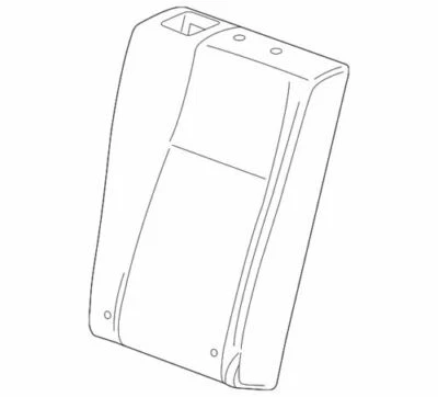 Genuíno GM 2013-2016 Buick Encore Assento Traseiro Tampa Traseira Lateral do Passageiro 42451832 - Imagem 1 de 2