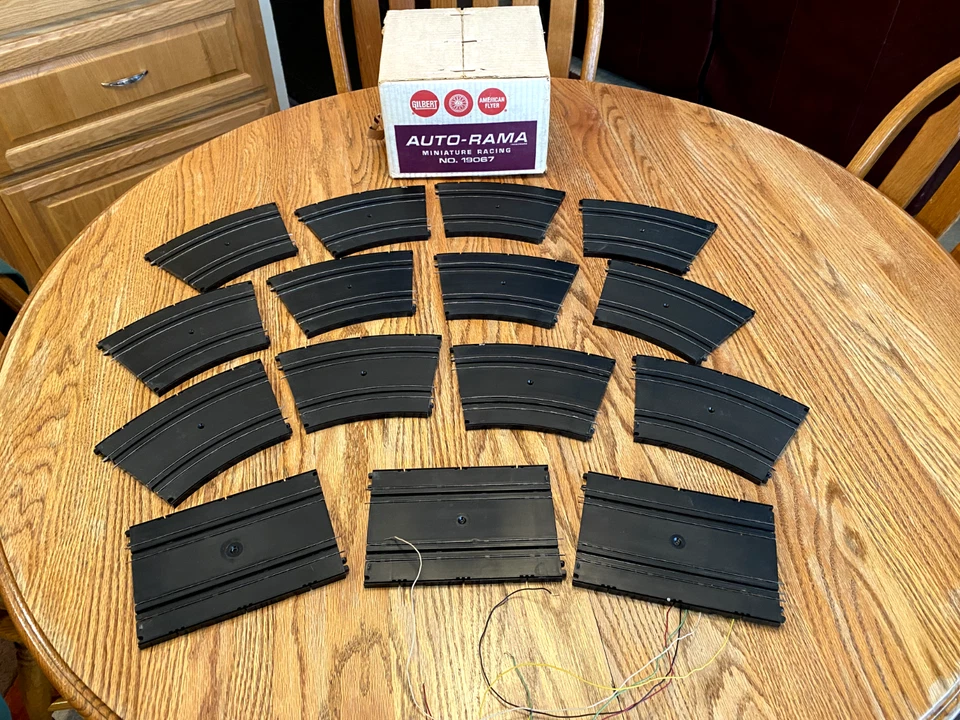 Gilbert American Flyer Auto-Rama Slot Car Track #19067 - De colección + ¡ENVÍO RÁPIDO! Foto 1 de 4
