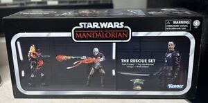 Hasbro Star Wars Vintage Collection Mandalorian The Rescue Figure Set 2022 New