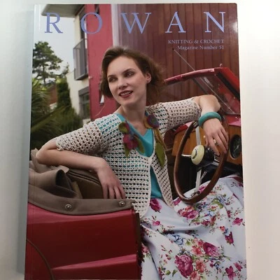 Rowan Knitting Magazine 51 Wallin Fassett 2011 Mably Hatton 47 Designs Patterns - Image 1 of 4