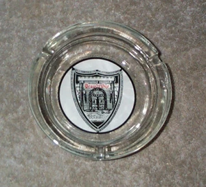 Zugbrücke im Schild Logo Aschenbecher Restaurant?Bar? Schloss, Portcullis, Klarglas - Bild 1 von 4