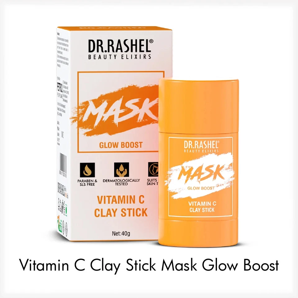 Dr.RASHEL Vitamin C Clay Stick Mask for Glowing Face - Image 1 of 4