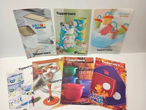 Lot of 7 - Tupperware Product Catalogs Home Parties Flyers Brochure Booklets - Imagen 1 de 10
