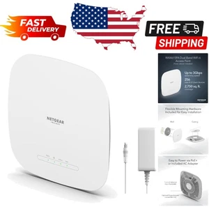 Access Point WiFi 6 gestito cloud con copertura di 3.000 piedi quadrati - facile configurazione all'interno - Foto 1 di 8