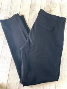 KUT from the Kloth Diana Skinny Ponte Knit Pants Women's Size 14 Black A38 - Picture 1 of 7