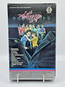 The Last American Virgin VHS Tape Big Box Tested MGM HTF 1983 - Imagen 1 de 17