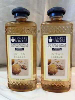3x Aceite de fragancia Lampe Berger Ocean Breeze 16,9 OZ/500 ml FRANCIA Foto 1 de 4