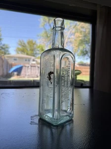 BOSTON, MA 1880s Potter Drug Blood And Skin Purification Quack Medicine Bottle - Picture 1 of 6