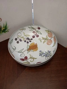 Dansk Umbrian Fruits Pasta Serving Bowl 11.5” - Picture 1 of 7