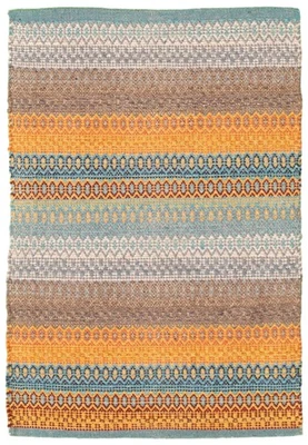 Traditional Vintage Hand Woven Oriental Carpet 2'0" x 3'0" Wool Kilim Area Rug - Image 1 of 4