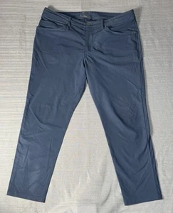 Lululemon ABC Slim Fit Warpstreme 36x28 Men’s LM5AD8S Navy Pants - Picture 1 of 4