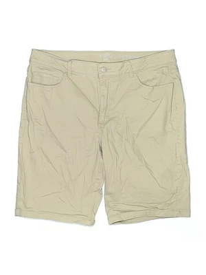 Pantalones Cortos Riders by Lee Mujer Marrón Caqui 18 Plus Foto 1 de 2