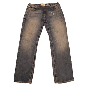 Pantalones de mezclilla Ariat Rebar M4 para hombre 40x34 azul relajado Ranger pierna recta vaquero occidental - Imagen 1 de 22