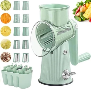 5 in 1 Rotary Grater, Kitchen Artifact 5 in 1 Food Chopper, 5 in 1 Gourmet Ch... - Picture 1 of 7