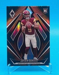 2024 Panini Phoenix Jayden Daniels #198 Orange Fade Prizm Rookie Mint SP - Bild 1 von 3