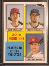 2020 Topps Throwback Thursday TBT #13 Shohei Ohtani Angels Biggio Trea Turner