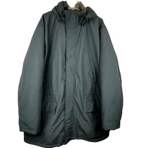 Lands’s End Squall Parka Jacket Men’s XXL 50-52 Detach Hood Insulated Waterproof - Picture 1 of 12