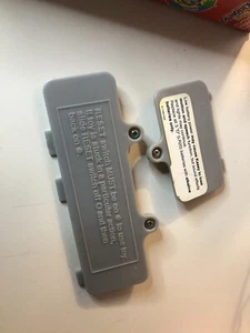 Fisher Price Kasey The Kinderbot Interactive Learning Robot 2001 Battery Covers - Picture 1 of 2
