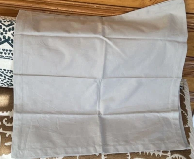 3 guardanapos de jantar WILLIAMS SONOMA hotel algodão cinza natural - Imagem 1 de 4