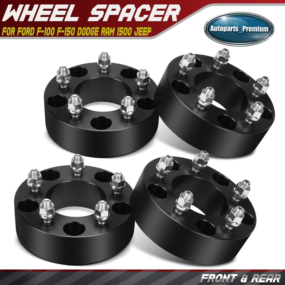 Adaptador de rueda 4x 5x5,5 a 5x5 1/2"-20 87,1 mm 2" para Ford F-100 F-150 Jeep Dodge Foto 1 de 4