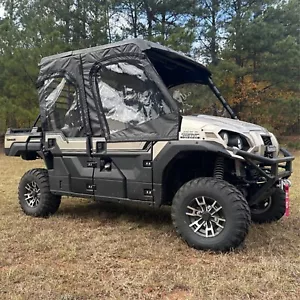 Falcon Ridge Upper Soft Door Side Enclosures | Kawasaki Mule Pro FXT DXT - Picture 1 of 8