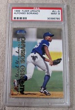 1999 Fleer Tradition Update #U5 Alfonso Soriano RC Rookie PSA 9 Mint