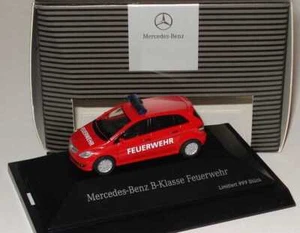 1:87 Mercedes-Benz B-Class W245 Fire Department Red - Dealer Edition OEM - Herpa - Picture 1 of 4