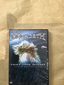 Megadeth: That One Night - Live in Buenos Aires (DVD, 2005) region 1. - Foto 1 di 2