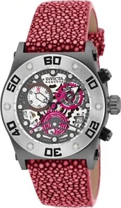 Reloj para mujer Invicta Reserve 17676 Speedway hecho en Suiza cronógrafo banda Stingray - Imagen 1 de 3