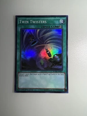 Yu-Gi-Oh!  Twin Twisters  BOSH-EN067 1st Edition Super Rare NM - Image 1 of 2