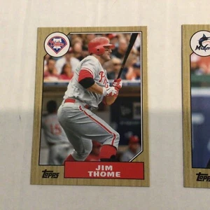 2022 topps archives @@ base card @@ #219 Jim Thome - Philadelphia Phillies - Bild 1 von 1