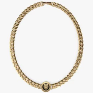 Collar de cadena en tono dorado Guess Lion King UMN01313YGBK - Imagen 1 de 2