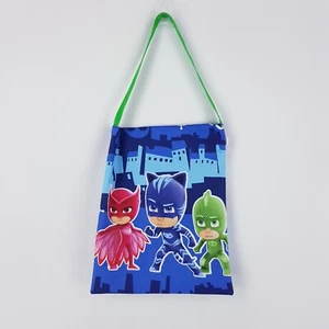 PJ Masks Print Blue Library Bag Handmade  Tote Bag Satchel Library Bag - Bild 1 von 12