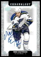 2018-19 Upper Deck Chronology Franchise History Autos Mike Eastwood Auto St.