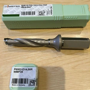 Walter XTRA-TEC WENDEEINSATZBOHRER B4015.F20.14,0Z02.70R + Einsatz D14,00R - Bild 1 von 1