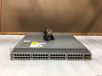 Cisco Nexus N2K-C2248TP-E-1GE 48-Port 1000BASE-T Fabric Extender Switch Dual PSU - Image 1 of 4