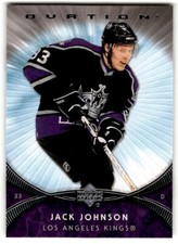 2007-08 Upper Deck Ovation Jack Johnson Rookie #80 Los Angeles Kings