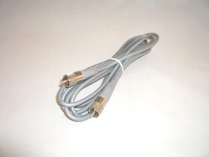 WORKMAN 8X-18-PL-PL-GRY 18FT RG-8X ANTENNA COAX PATCH CABLE GRAY MOLDED PL-259s - Picture 1 of 1