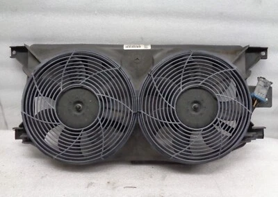 1998-2003 Mercedes ML320 W163 Engine Motor Dual Cooling Fan Shroud OEM AK2208255 - Image 1 of 4