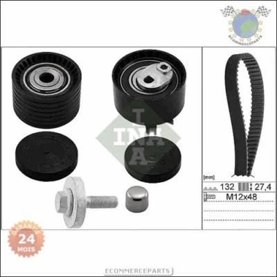 Kit Courroie De Distribution Ina Pour Renault Scénic Megane Laguna Kangoo - Photo 1/3