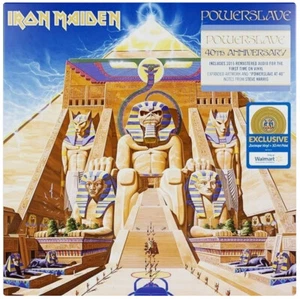 Iron Maiden Powerslave Zoetrope LP + 3D art print with HYPE stikers sealed NEW - Picture 1 of 4