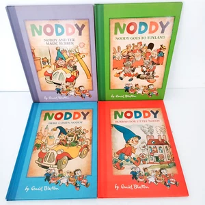 Noddy Books Enid Blyton 2014 Toyland Magic Rubber x 4 Hardcovers - Picture 1 of 18
