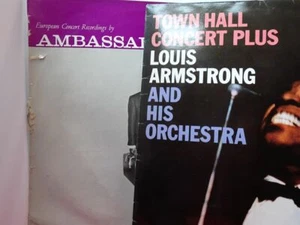 Louis Armstrong: 2 Original LPs (Ambassadoe Satch/Town Hall Concert Plus) - Picture 1 of 5