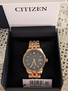 Orologio Eco-Drive Citizen Uomo Corso Oro St Acciaio Zaffiro 41mm BM7252-51E - Foto 1 di 8