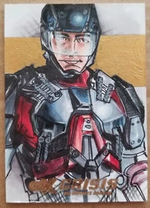 CZX Crisis on Infinite Earths Sketch The Atom By Adam & Bekah Cleveland - Picture 1 of 2