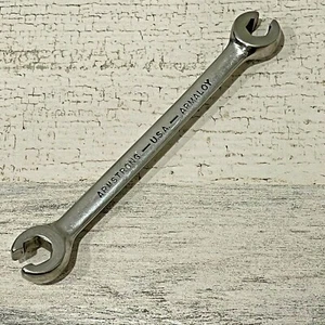 Vintage Armstrong 28-130 3/8 x 7/16" Double Head Flare Nut Wrench USA Armaloy - Picture 1 of 5