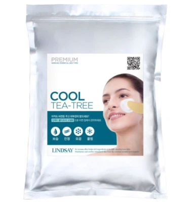 Lindsay Premium Cool Tea-Tree Modeling Pack 1kg / Ampoule 500ml K-Beauty - Image 1 of 4