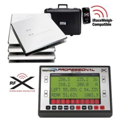 Sistema de báscula inalámbrico profesional para kart Intercomp 170322 SW777RFX Foto 1 de 3