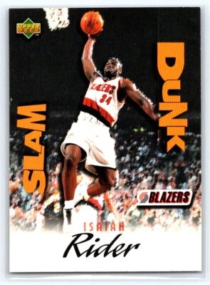 1997 Upper Deck Nestle Slam Dunk #SD32 Isaiah Rider - Image 1 of 2